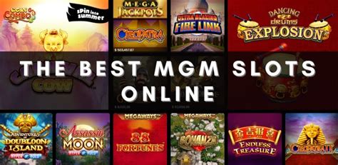 bet mgm slots online.